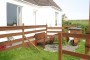 Western Isles Property -  House on the Isle of Lewis Raised path and barbecue area