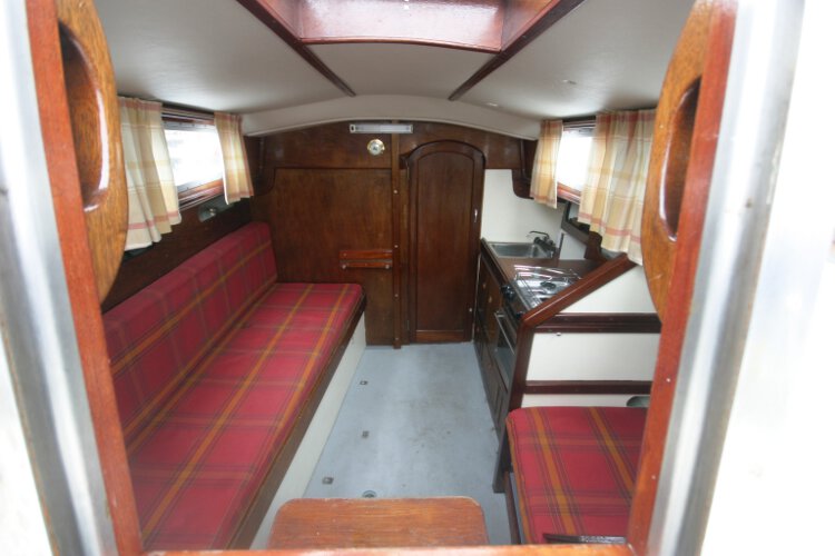 Morgan Giles for sale The saloon - As seen from the main companionway