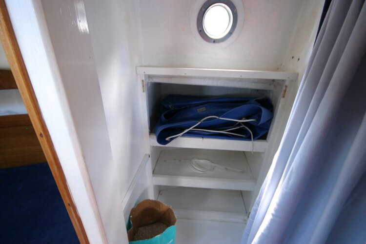 Colvic Springtide 25for sale Hanging locker - with shelves to rear