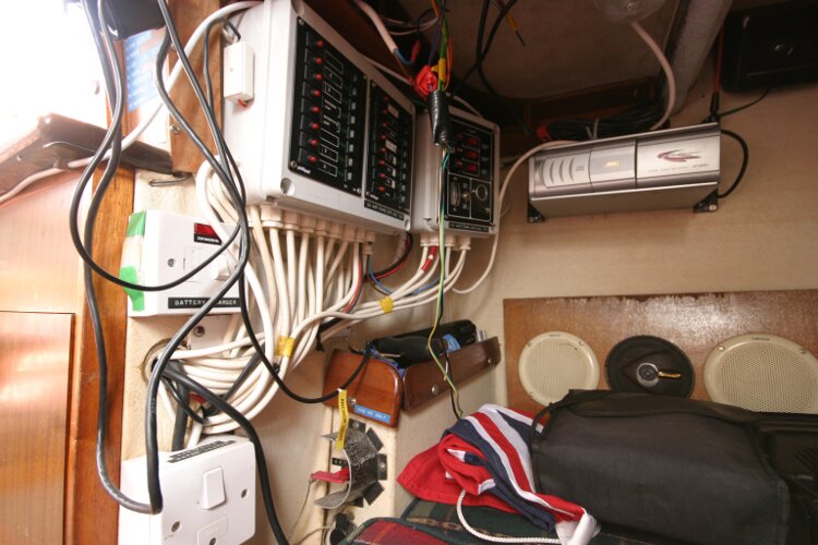 Westerly Renownfor sale Switch panel to port of companionway - 