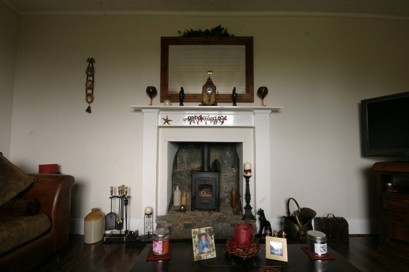Western Isles Property -  House on the Isle of Lewisfor sale Lounge - fireplace - 