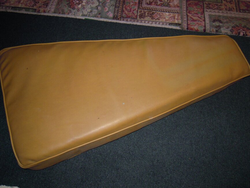 Wooden Classic 29 foot Bermudan Sloopfor sale Cushion for aft quarter berth. - Owner's photo