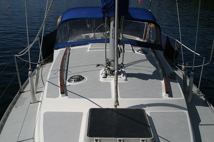 Moody 30for sale View aft - 
