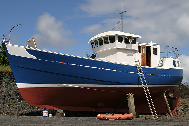 R J Prior Trawler Yacht Conversion Not For Sale Details For Information Only