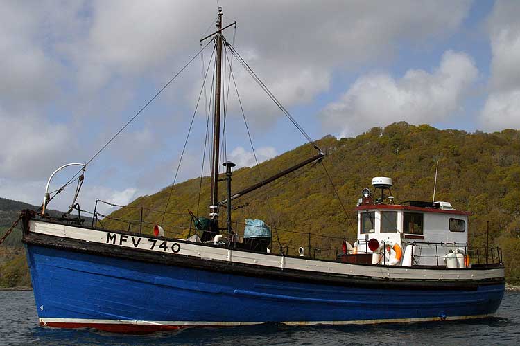 Wooden Classic Ex Admiralty MFV - NOT FOR SALE, details 