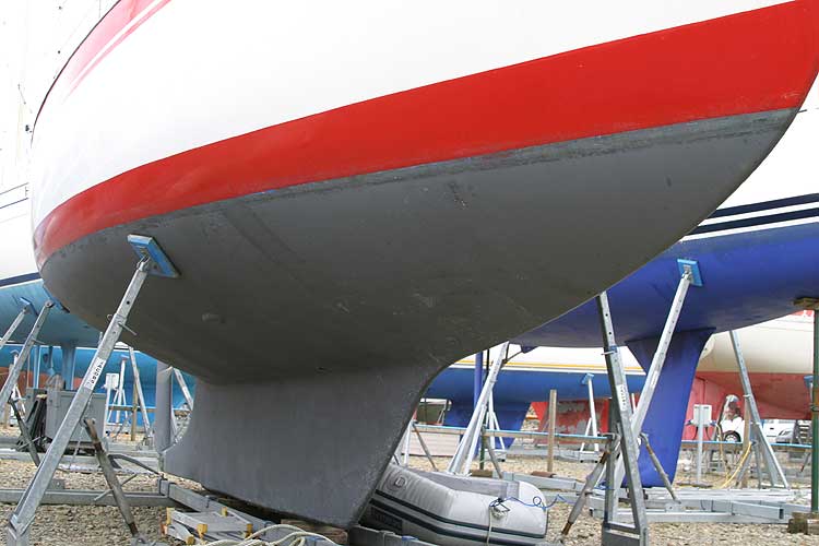 Vancouver 32for sale Hull below the waterline - 