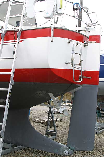 Vancouver 32for sale Rudder and prop - 