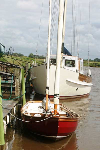 Swampscot Dory not Drascombefor sale As seen from ahead - 