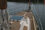 Bruce Roberts 34 Sailing Yacht Foredeck and coachroof, starboard