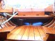 Wooden Classic 23ft Day Sailer Cockpit looking aft