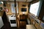 Wooden Classic Trawler Yacht Conversion The saloon