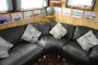 Wooden Classic Trawler Yacht Conversion Saloon view