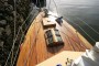 Wooden Classic Sandbanks General view of the foredeck