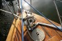Wooden Classic Sandbanks Foredeck view