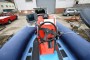 Northcraft Rigid Inflatable Cat The helm position