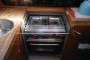 Moody 346 Fin Keel Galley, cooker with two burners, grill and oven