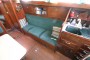 Raider 35 Saloon, starboard seating area, forward of the galley