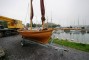 Wooden Classic Orkney Yawl On her road trailer