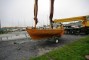 Wooden Classic Orkney Yawl Seen from the port side