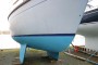Cobra 850 Twin Keel Starboard bow view