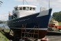 R J Prior Trawler Yacht Conversion Bows