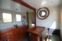 R J Prior Trawler Yacht Conversion Galley view aft