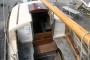 Classic Gaff cutter View of companionway