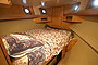 Groves and Gutteridge 47 foot Classic Motor Yacht Forward cabin w/double berth