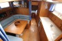 Nauticat 33 Galley and Dining area