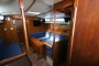 Moody 33 S The starboard settee berth