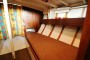 Wooden Classic Alan Buchanan Designed yacht The starboard settee berth