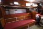 Cheoy Lee Clipper 36 Starboard Sofa and Bunk